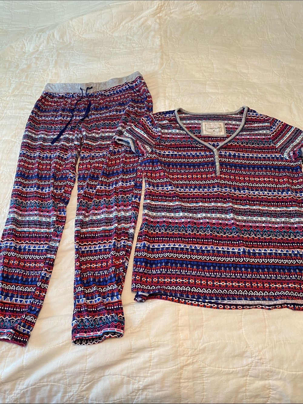 Cuddl Duds 2 piece women’s pajamas